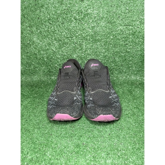 Asics Dynablast Womens Size 10 Black Purple Gym Running Shoes Sneakers 1012A701 - Picture 5 of 9